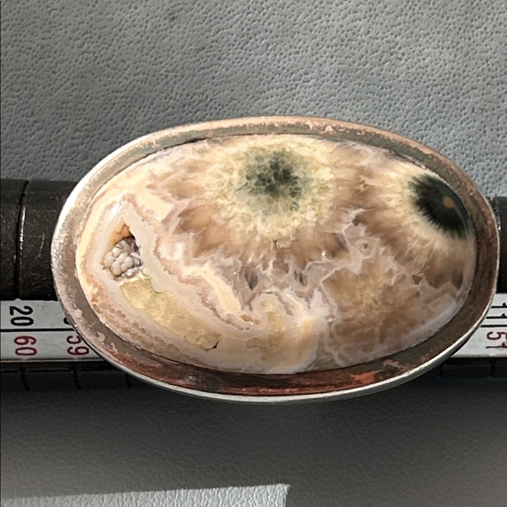 Unique Stone Ring With Natural Patterns - image 6